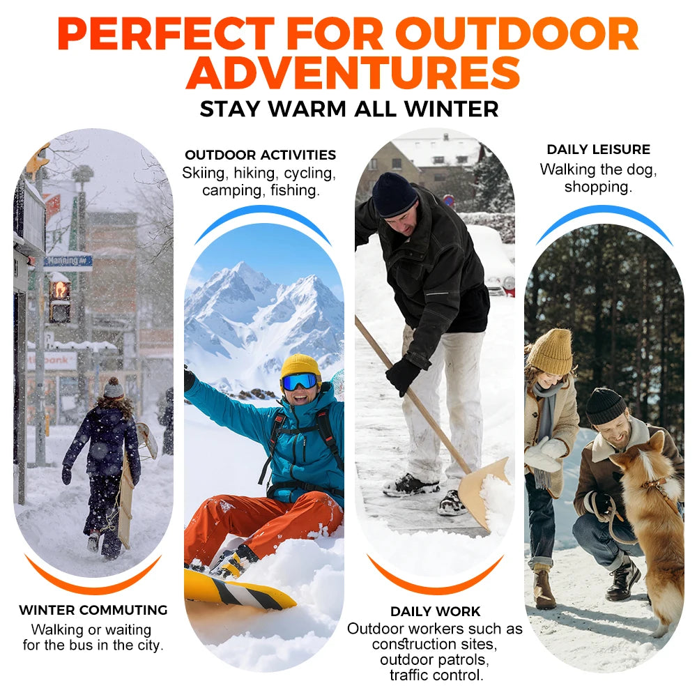 TODWARM Heated Jacket 26 Areas Winter Men's Women's Motorcycle Jacket USB Electric Heating Jacket Heated Vest Moto Thermal Cloth