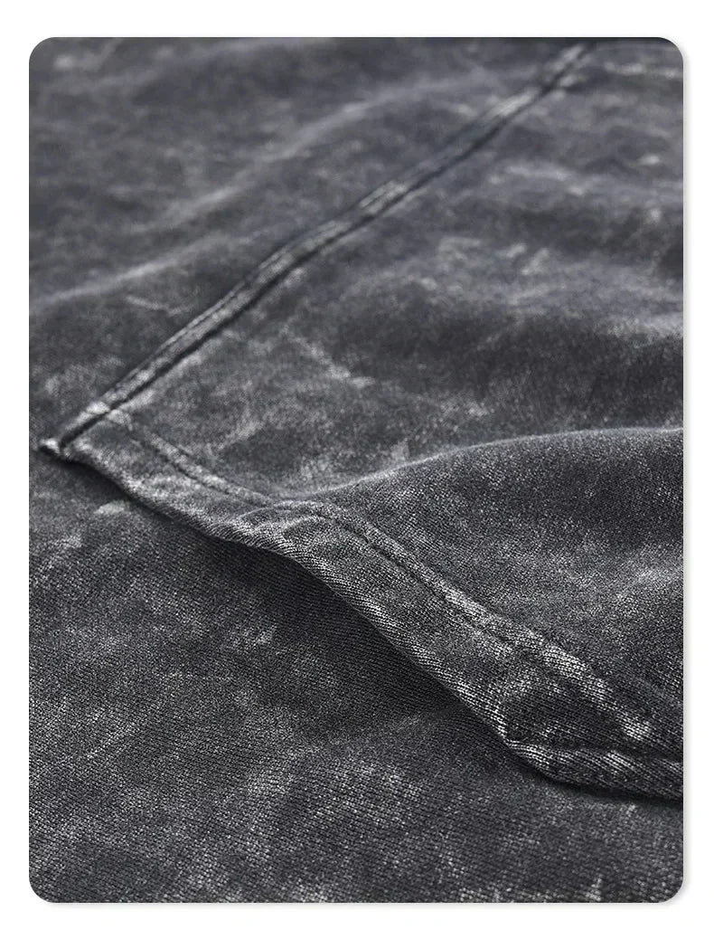 Retro Gothic Graphic Print Hip Hop Hoodie for Men Y2k Grunge Punk Casual Loose Pullover Women Streetwear Sweatshirt Hoodies