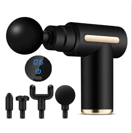 Fascia Gun Muscle Relaxation Massager Electric Vibration Massage Gun Professional Grade Neck Membrane Gun